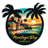 Montego Bay Jamaica Sticker 4 Inch — Waterproof Vinyl Decal Coastal 8