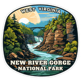 New River Gorge National Park West Virginia Sticker 4 Inch — Waterproof Vinyl Decal Scenic Landmark 8