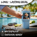 Golden Doodle Sticker 4 Inch — Waterproof Vinyl Decal Doodle Family Dog 3