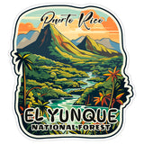 El Yunque National Forest Puerto Rico Sticker 4 Inch — Waterproof Vinyl Decal Wilderness Trails 8