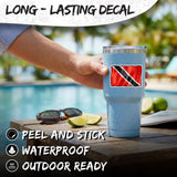 Trinidad And Tobago Flag (flag) Sticker 4 Inch — Waterproof Vinyl Decal 3