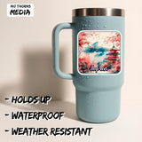 Japan Sticker 4 Inch 2-Pack - Waterproof Vinyl Decal for Laptop Water Bottle Car Tumbler - Durable Aesthetic Long-Lasting Stickers for Adults ID45039 2