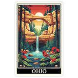Ohio State Sticker 4 Inch - Waterproof Vinyl Decal for Laptop Water Bottle Car Tumbler - Durable Aesthetic Long-Lasting Stickers for Adults ID44990 1
