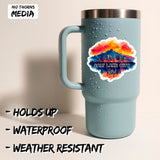 Salt Lake City Utah Sticker 4 Inch 2-Pack - Waterproof Vinyl Decal for Laptop Water Bottle Car Tumbler - Durable Aesthetic Long-Lasting Stickers for Adults ID45039 2