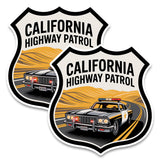 California Highway Patrol Magnet 2-Pack — 4