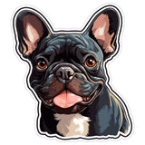 French Bulldog Sticker 4 Inch — Waterproof Vinyl Decal Frenchie Bat Ears 9