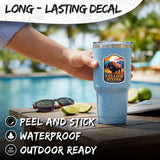 Yellowstone National Park Wyoming Sticker 4 Inch Travel Souvenir Destination - Waterproof Vinyl Decal for Laptop Water Bottle Car Tumbler - Durable Aesthetic Long-Lasting Stickers for Adults ID44990 3