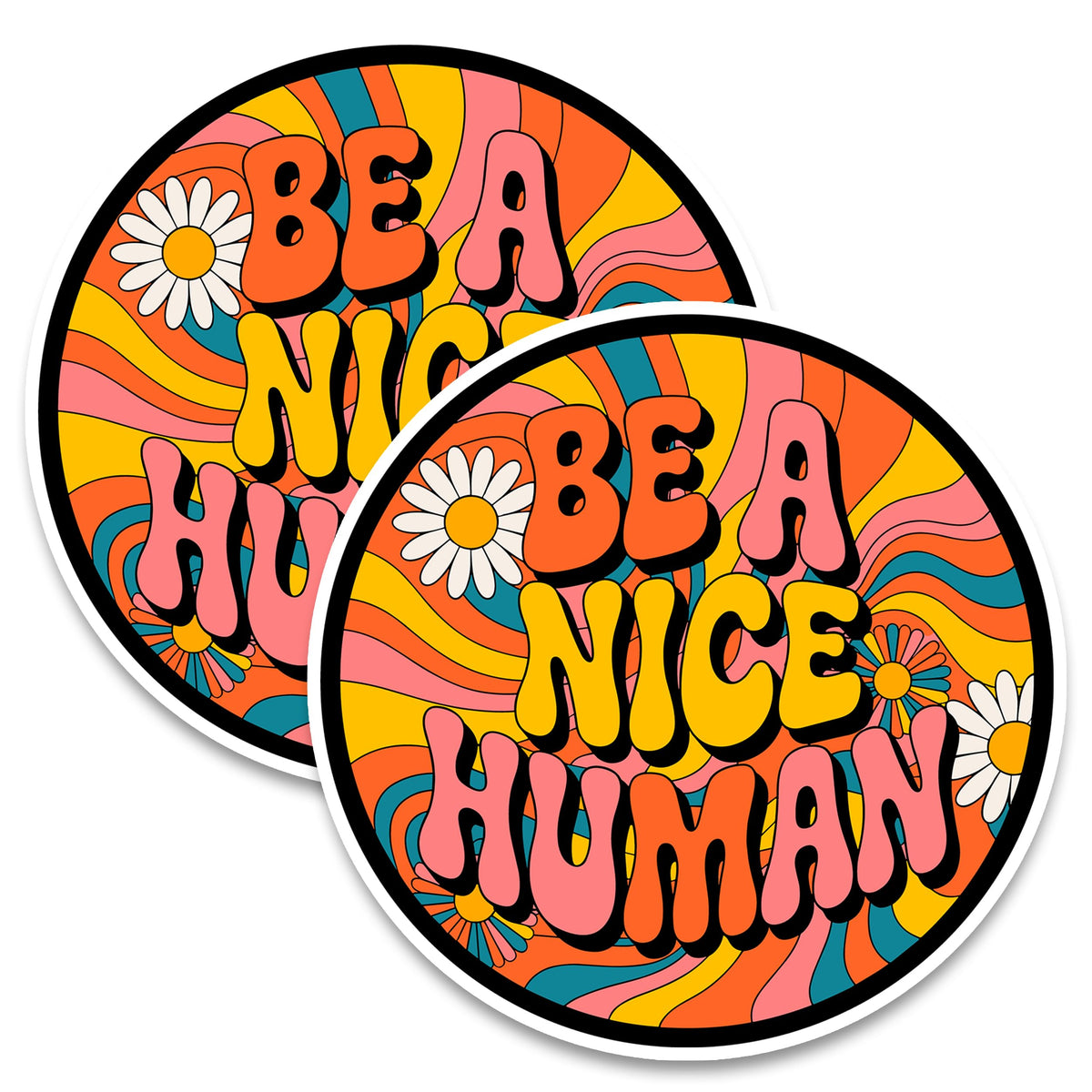 Be a Nice Human Magnet 2-Pack — 4