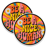 Be a Nice Human Magnet 2-Pack — 4