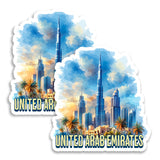 United Arab Emirates UAE Magnet 2-Pack — 4