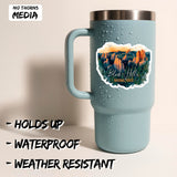 Black Hills National Forest South Dakota Sticker 4 Inch 2-Pack - Waterproof Vinyl Decal for Laptop Water Bottle Car Tumbler - Durable Aesthetic Long-Lasting Stickers for Adults ID45039 2