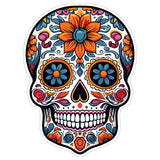 Day of The Dead Sticker 4 Inch — Waterproof Vinyl Decal Dia de Los Muertos Skull 1