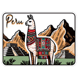 Peru Sticker 4 Inch City Travel Souvenir Destination - Waterproof Vinyl Decal for Laptop Water Bottle Car Tumbler - Durable Aesthetic Long-Lasting Stickers for Adults ID44990 1