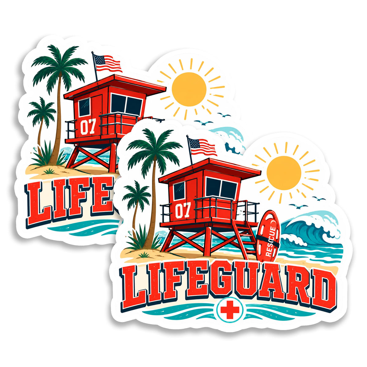Lifeguard Magnet 2-Pack — 4