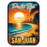 San Juan Puerto Rico Sticker 4 Inch — Waterproof Vinyl Decal Travel Souvenir 8