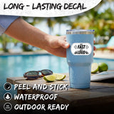 Not Fast Just Loud Sticker 4 Inch — Waterproof Vinyl Decal Car Exhaust Muffler Truck 3