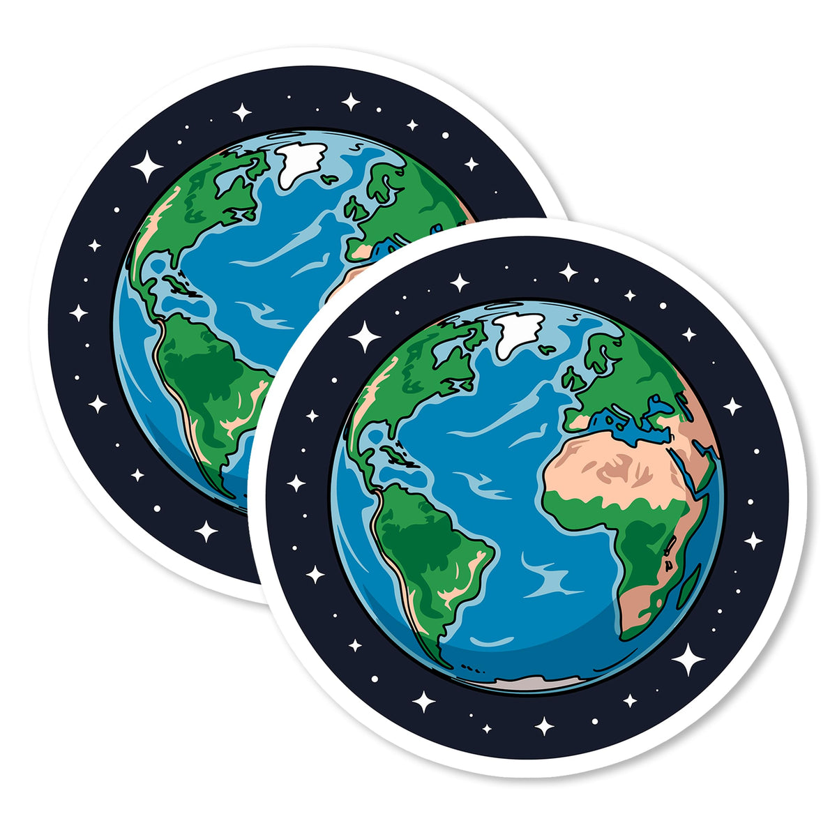 Earth Planet Magnet 2-Pack — 4