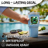 Quetzal Sticker 4 Inch — Waterproof Vinyl Decal Resplendent Mayan Aztec Bird 3