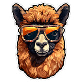 Alpaca Sticker 4 Inch — Waterproof Vinyl Decal Camelid Andean Fiber Farm 9