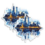 Jersey City New Jersey Magnet 2-Pack — 4