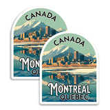 Montreal Quebec Canada Magnet 2-Pack — 4