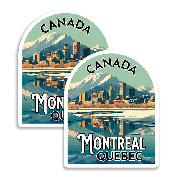 Montreal Quebec Canada Magnet 2-Pack — 4