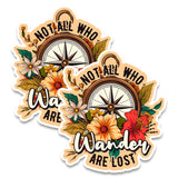Not All Who Wander Are Lost Magnet 2-Pack — 4