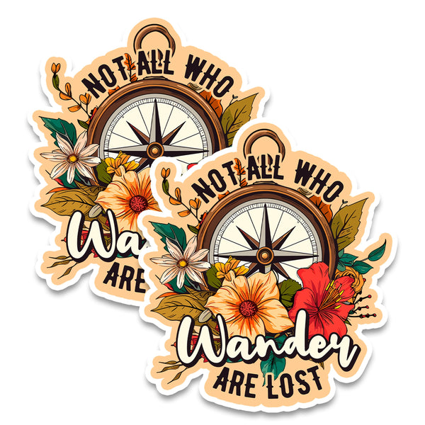 Not All Who Wander Are Lost Magnet 2-Pack — 4
