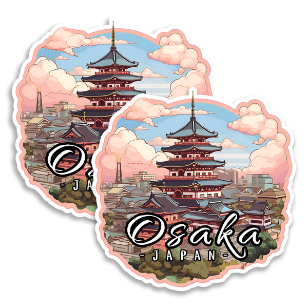 Osaka Japan Magnet 2-Pack — 4