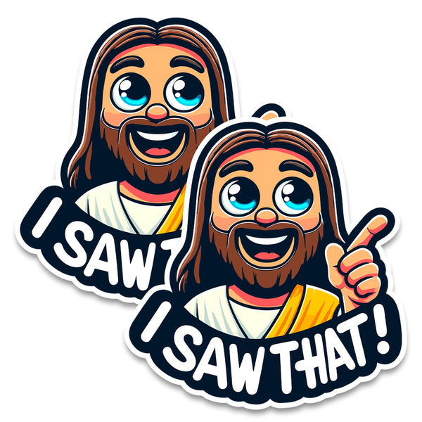 Jesus I Saw That Magnet 2-Pack — 4