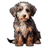 Aussiedoodle Sticker 4 Inch — Waterproof Vinyl Decal Aussie Poodle Mix Designer 9
