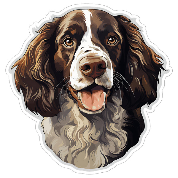 English Springer Spaniel Sticker 4 Inch — Waterproof Vinyl Decal Sporting Bird Dog