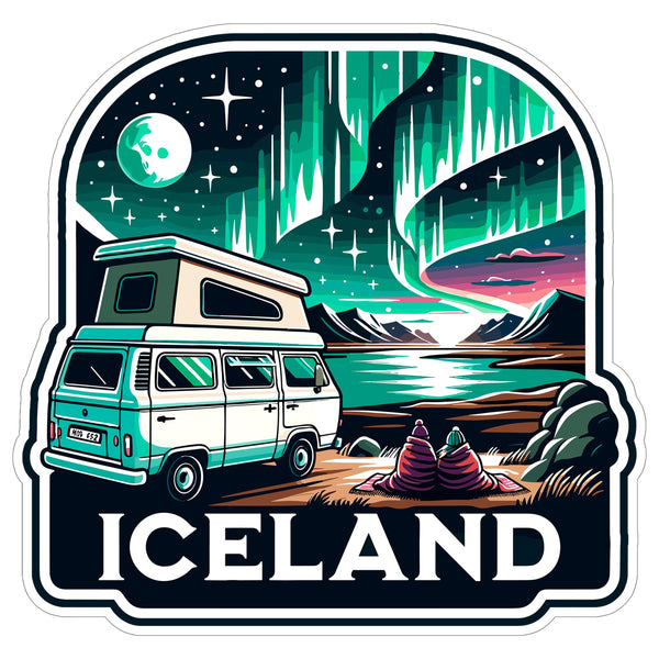 Iceland Sticker 4 Inch — Waterproof Vinyl Decal Travel Souvenir