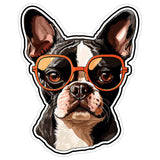 Boston Terrier Sticker 4 Inch — Waterproof Vinyl Decal American Gentleman Tuxedo 9