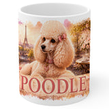 Poodle Mug 11oz — White Ceramic Coffee Mug 1