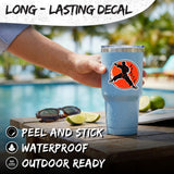 Karate Sport Sticker 4 Inch — Waterproof Vinyl Decal Dojo Kata Punch Kick 3
