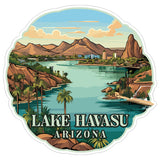 Lake Havasu Arizona Sticker 4 Inch — Waterproof Vinyl Decal Waterfront Wilderness 1