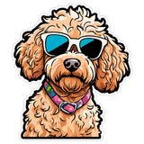 Cockapoo Sticker 4 Inch — Waterproof Vinyl Decal Cocker Poodle Mix Designer 1