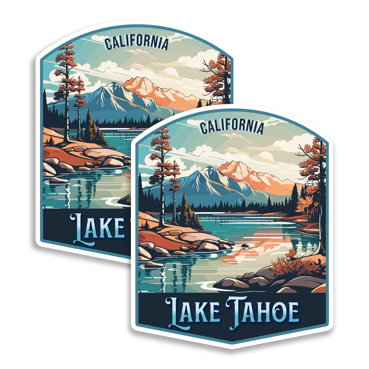 Lake Tahoe California Magnet 2-Pack — 4