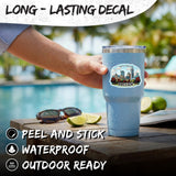 Raleigh North Carolina Sticker 4 Inch Travel Souvenir City Destination - Waterproof Vinyl Decal for Laptop Water Bottle Car Tumbler - Durable Aesthetic Long-Lasting Stickers for Adults ID44990 3