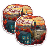 Madrid Spain Magnet 2-Pack — 4