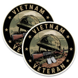 Vietnam Veteran Magnet 2-Pack — 4