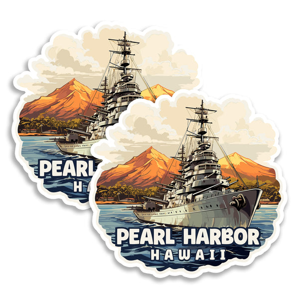 Pearl Harbor Hawaii Magnet 2-Pack — 4