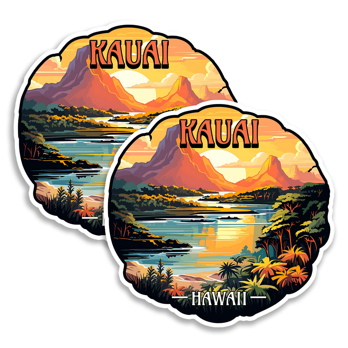 Kauai Hawaii Magnet 2-Pack — 4
