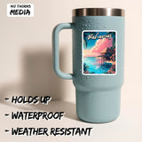 Bahamas Sticker 4 Inch 2-Pack Beach Caribbean - Waterproof Vinyl Decal for Laptop Water Bottle Car Tumbler - Durable Funny Aesthetic Long-Lasting Stickers for Adults ID45039 2