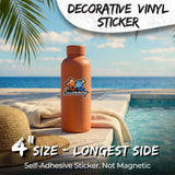 Just Keep Swimming Sticker 4 Inch — Waterproof Vinyl Decal Finding Nemo Motivational 2