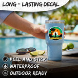 Jamaica Sticker 4 Inch City Travel Souvenir Destination - Waterproof Vinyl Decal for Laptop Water Bottle Car Tumbler - Durable Aesthetic Long-Lasting Stickers for Adults ID44990 3