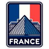France Sticker 4 Inch — Waterproof Vinyl Decal Travel Souvenir 8