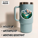Mountain Range Sticker 2-Pack — 4