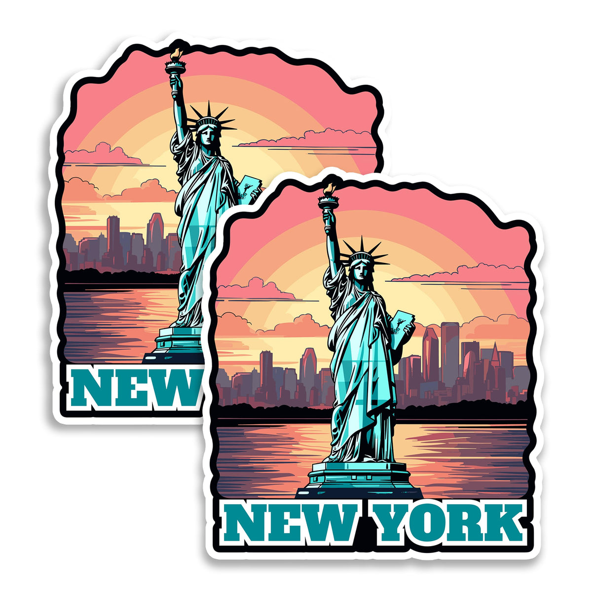 Statue of Liberty New York Magnet 2-Pack — 4